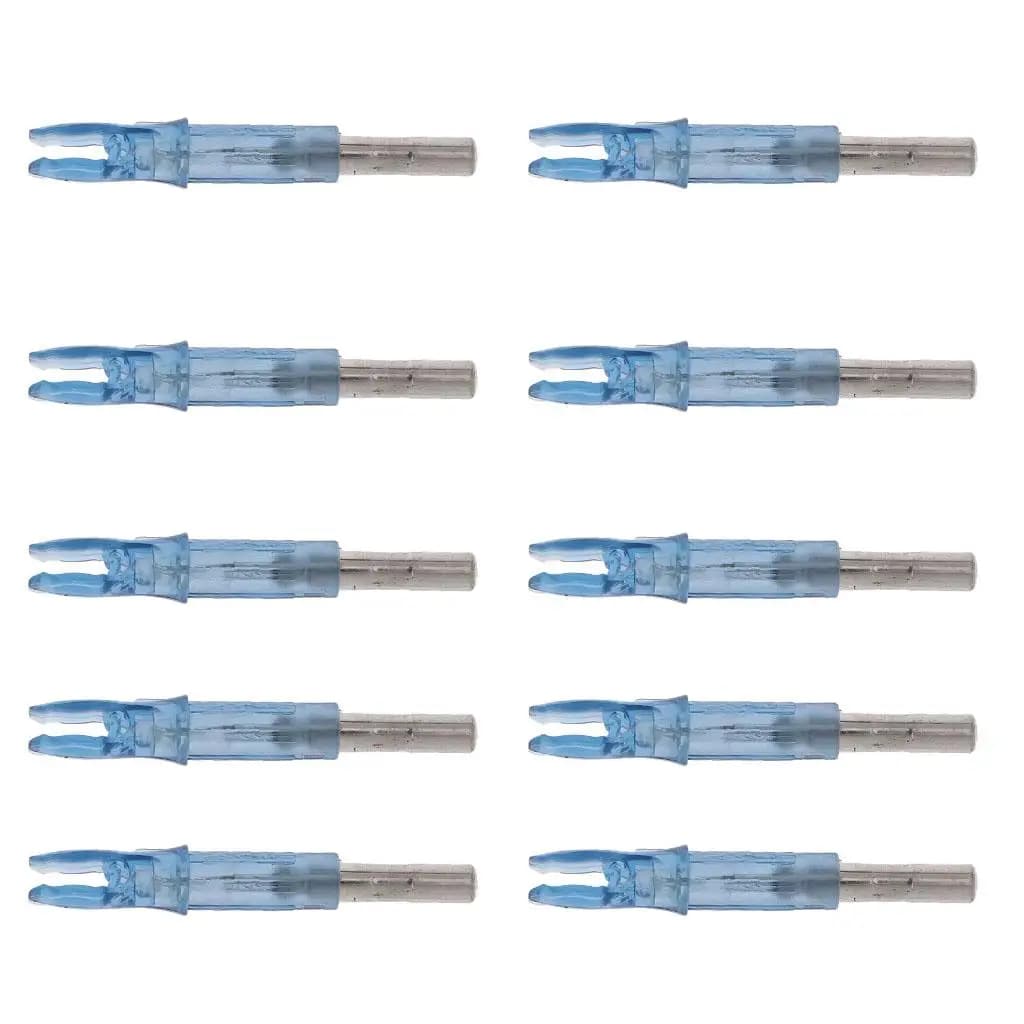 Nock Luminosi per Frecce, Accessori per Aste di Frecce da 6,2mm, per Tiro Professionale