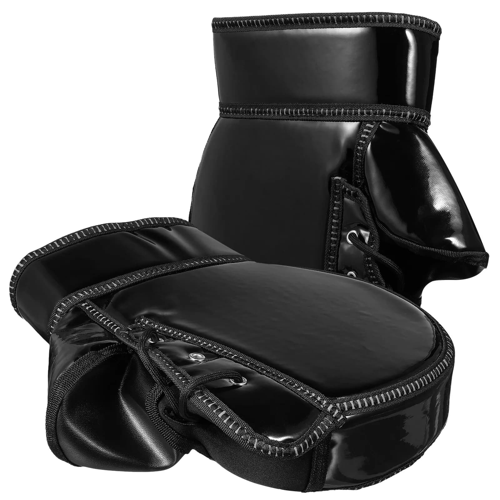1 Paio di Guanti da Moto per Manubrio, Antivento, Caldi, Invernali, Isolati, Riflettenti, per Scooter