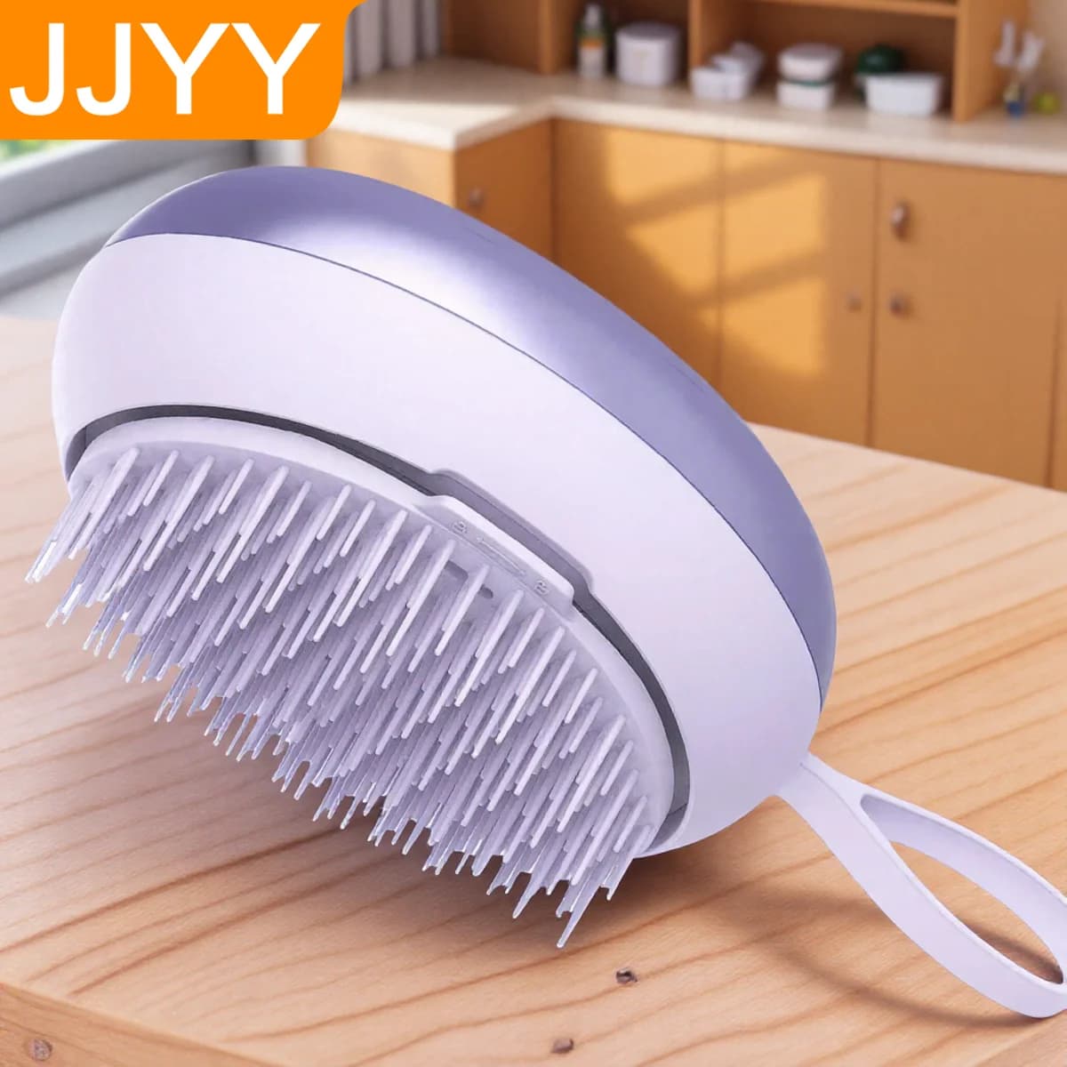Electric Ionic comb for Leasing Hair with Vibration and Massage for Smooth and Moisturizing Hair Without Nodes