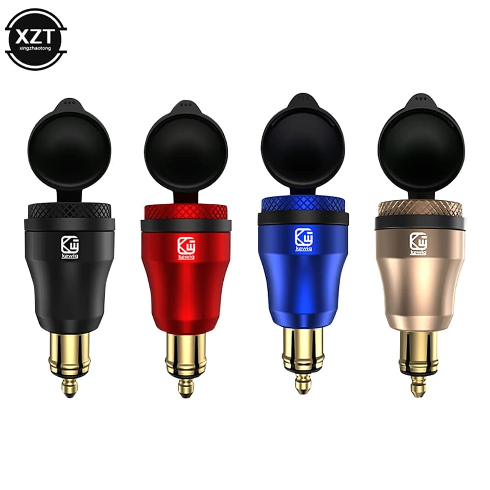 Universale impermeabile 30W QC 3.0 USB tipo C PD adattatore di alimentazione per caricabatterie rapido Hella presa DIN per BMW Ducati Triumph moto
