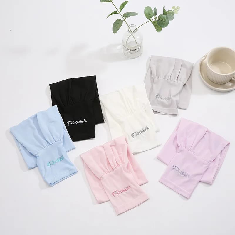 Protective Sleeves in Ice Silk Unit for Women, Breathable for Summer Cycling, Solar Protection and Anti-UV