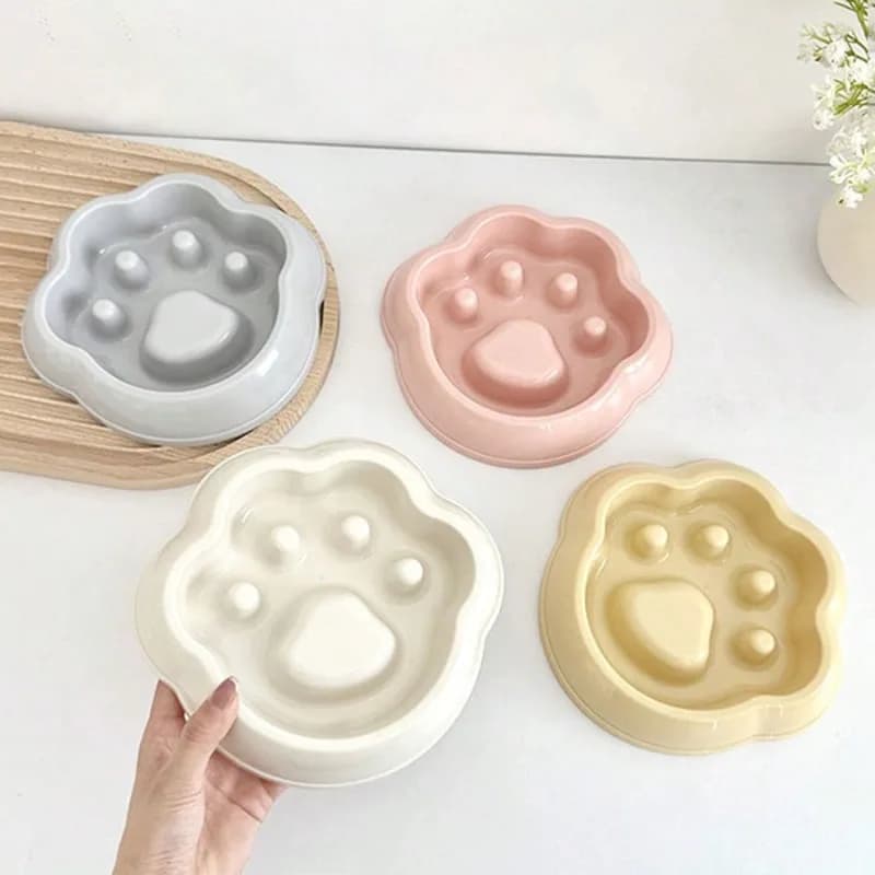 Ciotola Antigelo per Animali Domestici, Piatto per Alimenti Anti-Soffocamento per Cani e Gatti, Ciotola per Alimentazione Domestica che Rallenta l'Assunzione degli Alimenti, Previene il Soffocamento