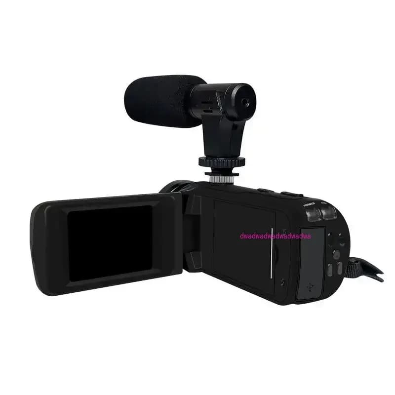 Fotocamera digitale 1080p ad alta definizione e microfono Fotografia Fotocamera professionale da 16 milioni di pixel