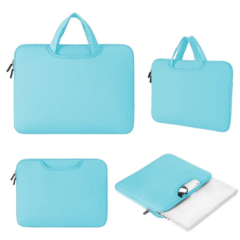 Portable Computer Bag 11/13/14/15.6 Inch Laptop Sleeve Waterproof Zipper Closure Protective Computer Case Shock Absorbing Design