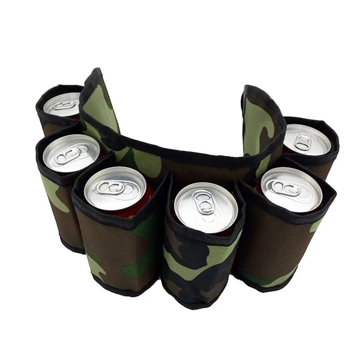 6-Pack Beer Belt Outdoor Hiking Beer Belt: A Backpack for Carrying Drinks