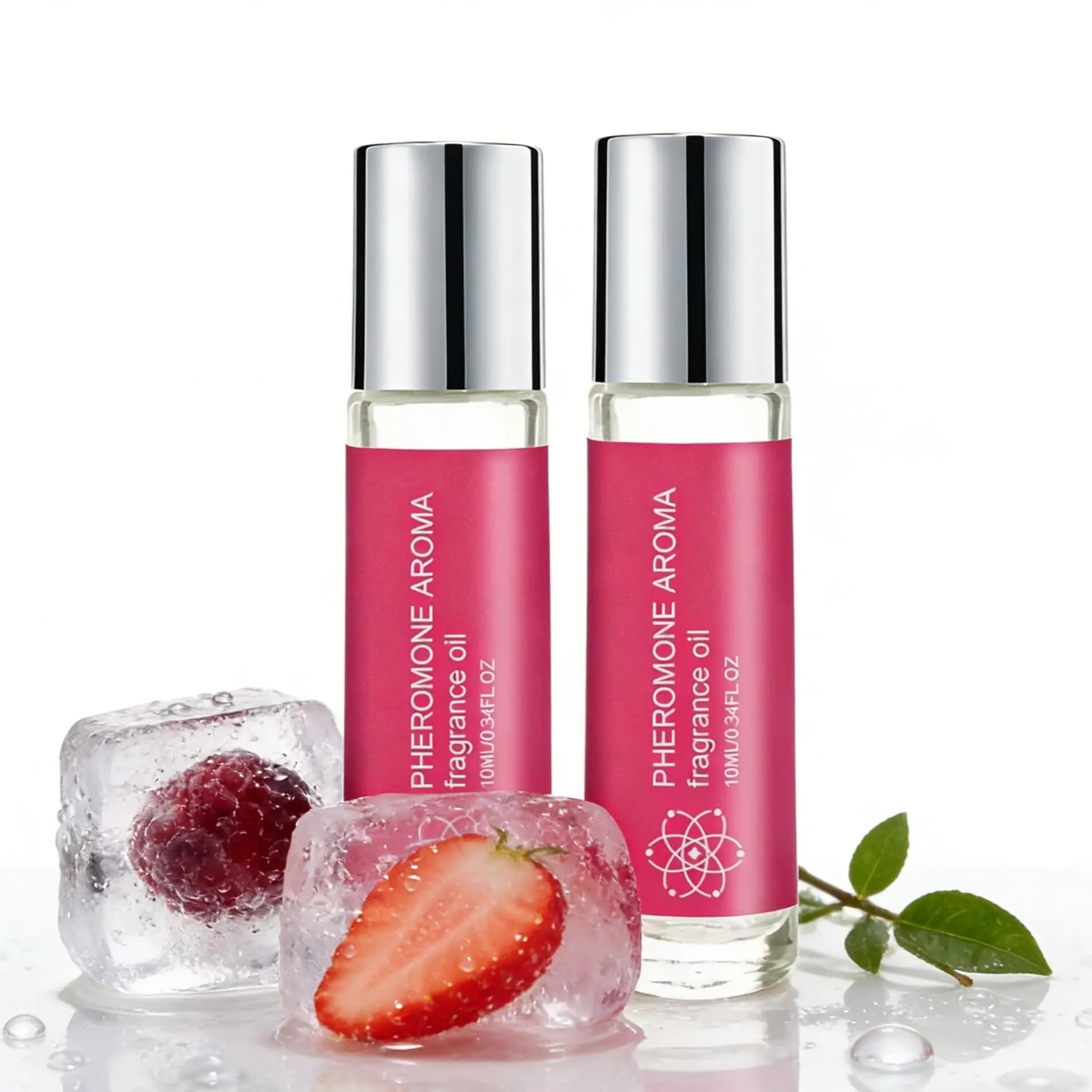 Olio ai Feromoni Angel Pink da 10ML - Olio Essenziale Profumato Sottile Roll-On, Fragranza Dolce alla Fragola per Uomini e Donne, Ideale per Appuntamenti e Viaggi