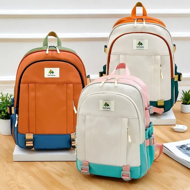Zaino Leggero per Bambini, Borsa da Viaggio e Scuola per Ragazzi e Ragazze delle Elementari, Zainetto per Uso Quotidiano