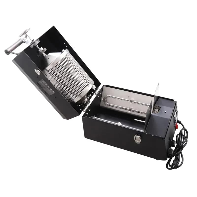 100-400g Coffee Bean Roasting Machine Flip Roaster for Coffee Beans Cafe Home Use L30 220V
