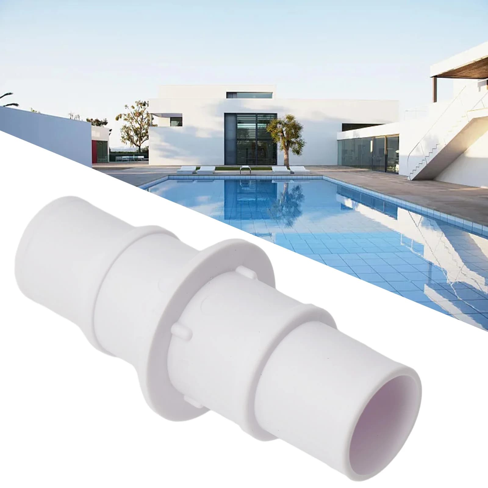 Connettore per tubo flessibile di accoppiamento Parti per attrezzature per piscina Tubi per aspirapolvere Adattatore per aspirapolvere 1-1/4\\\\\\\\\\\\\\\" o 1-1/2\\\\\\\\\\\\\\\"