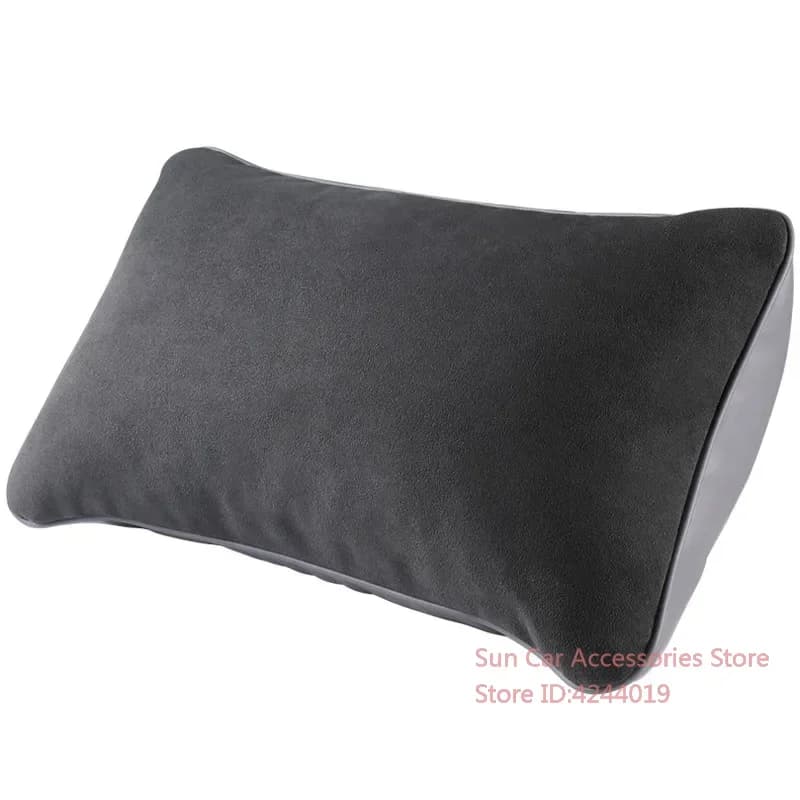 Per Zeekr 001 009 X Alcantara Suede cuscino lombare per auto sedile supporto lombare cuscino accessori cuscino cuscino di supporto lombare
