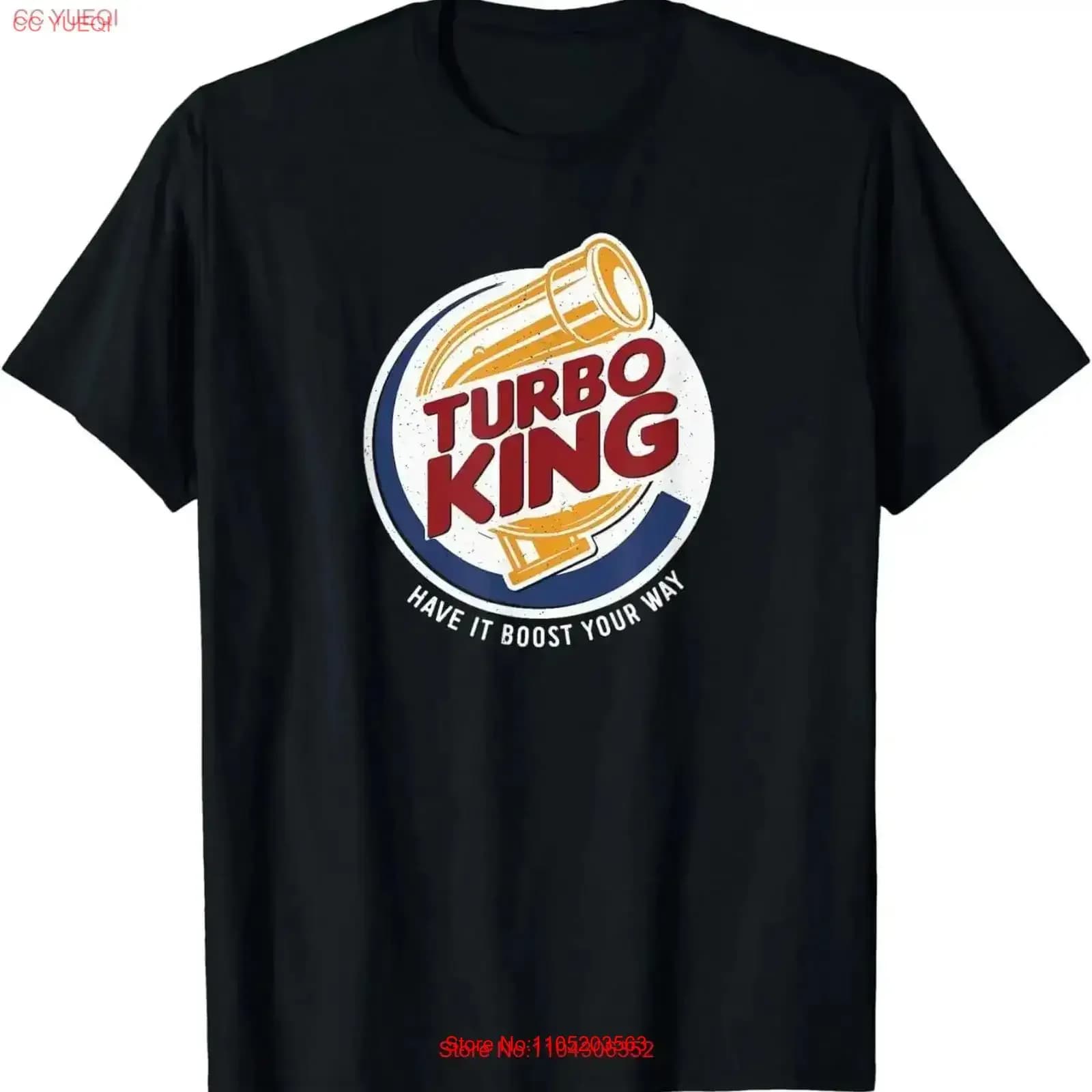 NUOVA T-shirt vintage limitata Turbo King Drag Racing Design S 3XL top lavato vintage per l'uso quotidiano allungato e traspirante