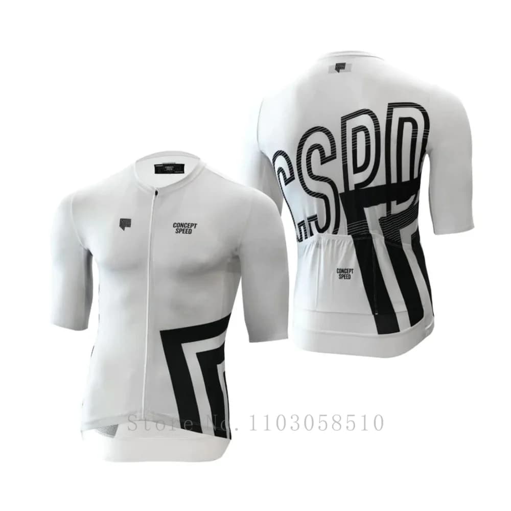 CSPD Maillot Ciclismo Hombre Men's Cycling Jersey High Quality Shorts Sleeve Cycling Jersey Pro Team MTB Road Bicycle Clothing