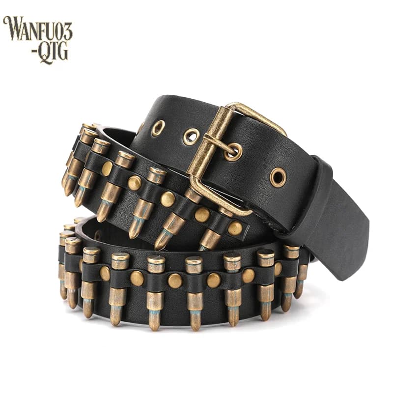 New Metal Belt Style Bracelet, Punk Belt for Men and Women, Jeans Y2K Belt, Design Belt, Women's Belt