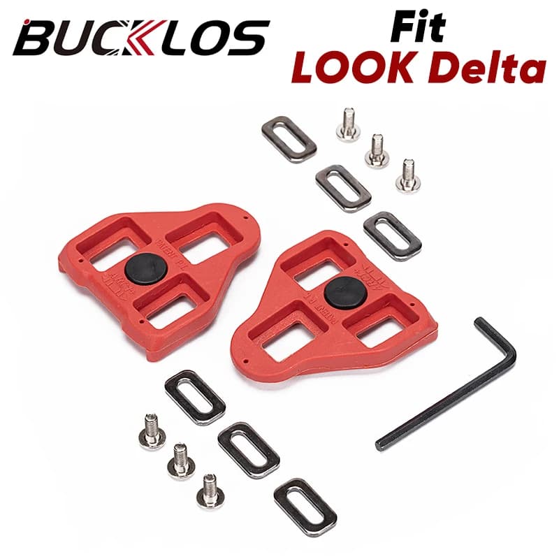BUCKLOS Scarpe da ciclismo su strada Tacchetti SPD-SL LOOK Delta Tacchetti per pedali autobloccanti SPD Mountain Bike Pedale Tacchetto Accessori per biciclette