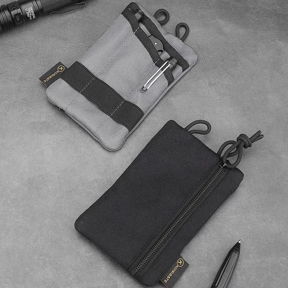 Borsa da campeggio in nylon, borsa portaoggetti, portafoglio, pochette Molle, marsupio, borsa da cintura, borsa a tracolla, portamonete