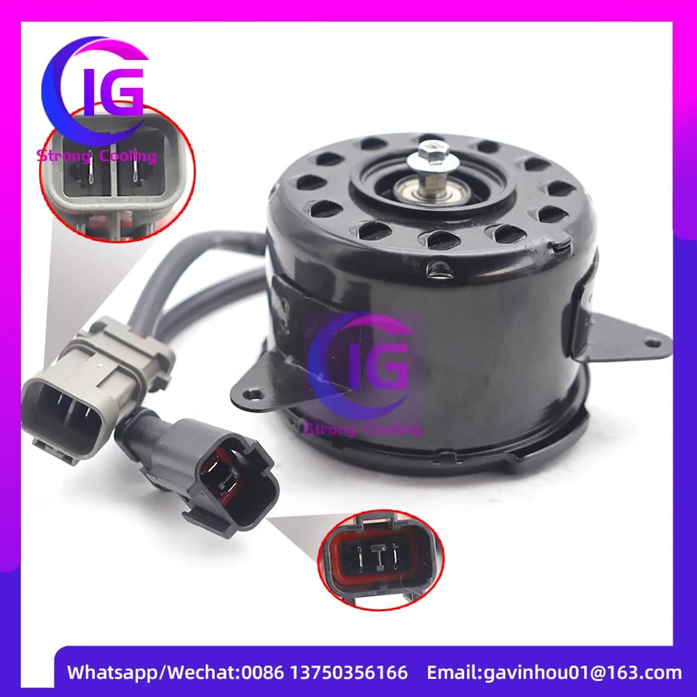Motore di raffreddamento della ventola del radiatore elettrico AC automatico per Nissan Versa Note 21487-1KA0A 21487-1KA0B 214871KA0A 214871KA0B