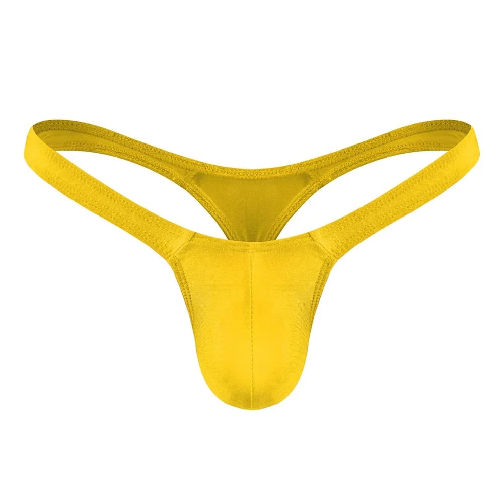 Comfy Fashion Mens Underwear Panties G String Lightweight Polyester Sexy Bikini Slimming Stretch T-back Bluge Pouch