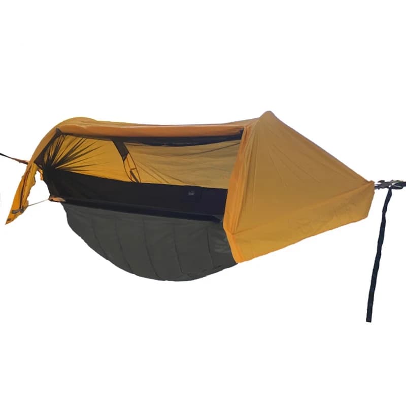 Sacco a pelo amaca portatile da esterno facile da installare caldo antivento autunno e inverno campeggio fuori terra