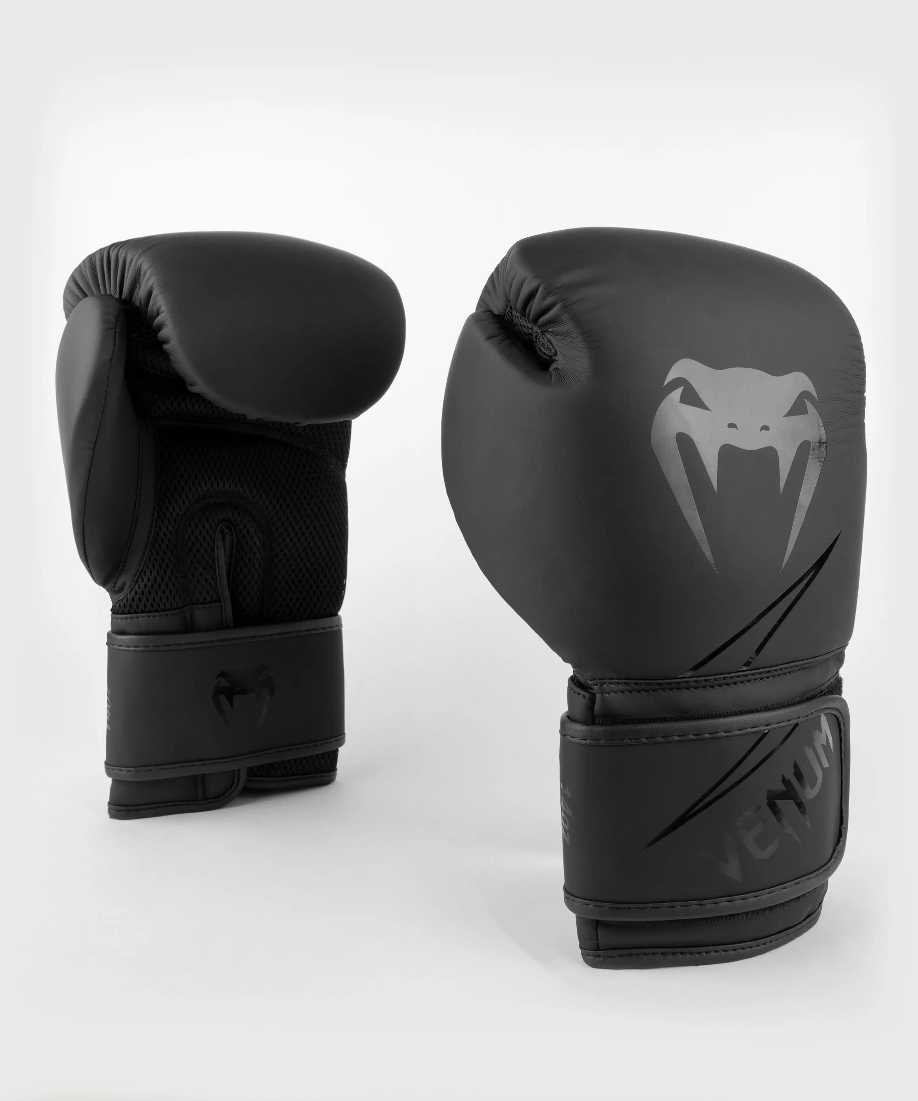 1 Pack Synthetic Leather Classic Boxing Gloves 12oz Black Unisex Training Gloves For Gym Boxing Muay Thai And Heavy Bag Workouts