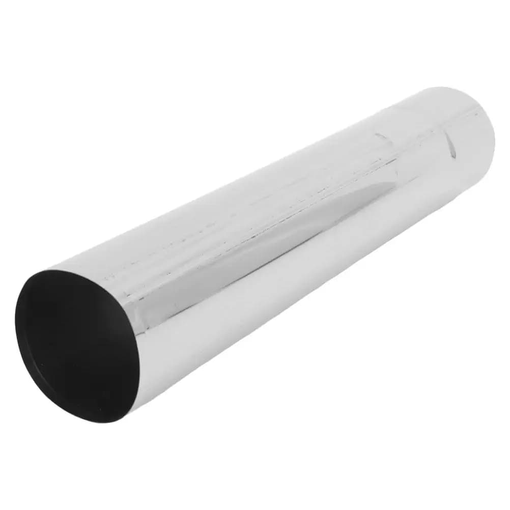 Tubo di scarico dritto in acciaio inossidabile da 20 cm per stufe a legna da esterno, camini da campeggio, accessori per la ventilazione o scarico