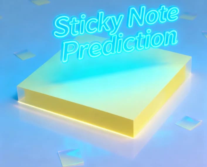 Trucchi magici professionali Previsione delle note adesive Blocco di lettura mentale Espedienti per illusioni di strada Oggetti di scena magici per artisti
