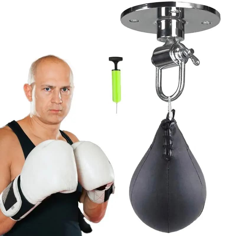Sacco da boxe Sacco da boxe con palla di pera con gonfiatore Sacco da boxe Sacco da boxe Sacco da boxe per palla da boxe per donne Uomini Palestra per adulti