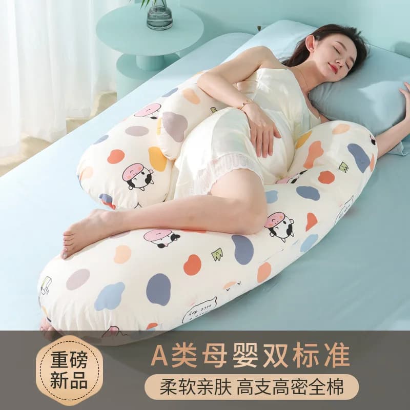 Cuscino per donna incinta Cuscino per dormire laterale Supporto per gravidanza Cuscino addominale Cuscino per gravidanza per supporto