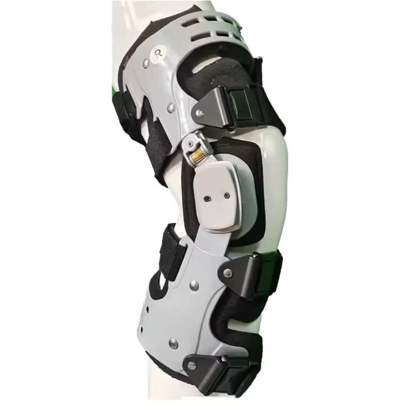 Ginocchiera incernierata Immobilizzatore funzionale regolabile per PCL LCL MCL Supporto per gambe Fornitura di terapia di riabilitazione per alleviare il dolore