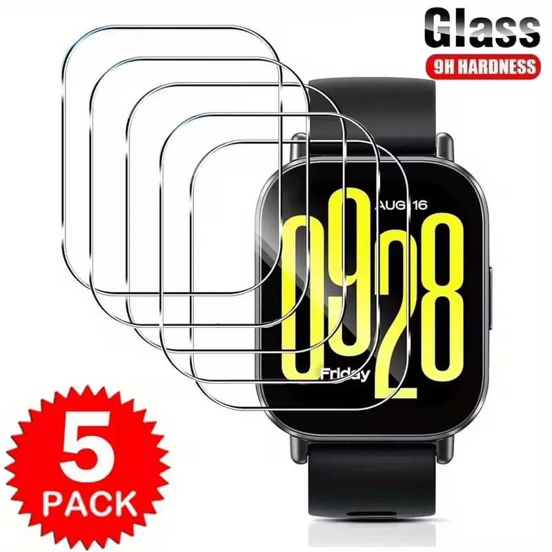 1-5 pcs Tempered Glass for Xiaomi Redmi Watch 4 Smart Watch HD Screen Protector for Mi Redmi Watch 4 Prottiecve Film