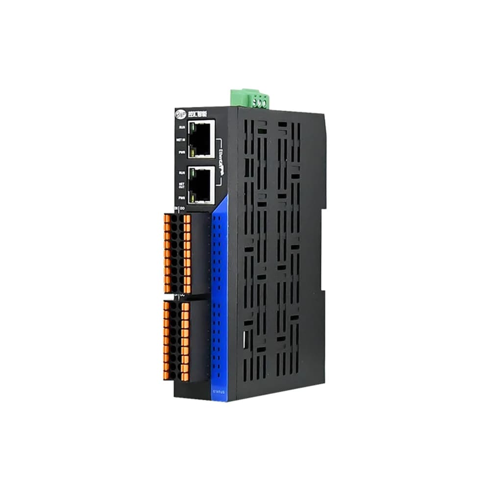 Modulo I/O Remoto EtherCAT EDS-32A EIP per Controller Industriale, Comunicazione Ethernet, Modulo PLC Analogico 16 Digitali