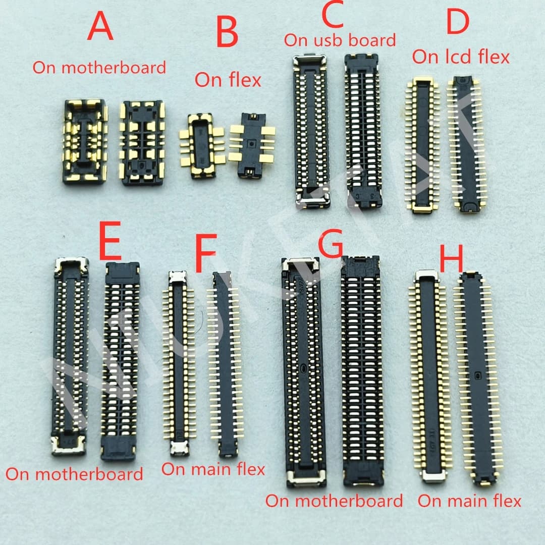 3-5pcs LCD Display Screen FPC Connector Usb Battery Charging Charger For Xiaomi Mi M 11T Pro 11TPro Mi11T 40 50 60 Spilles