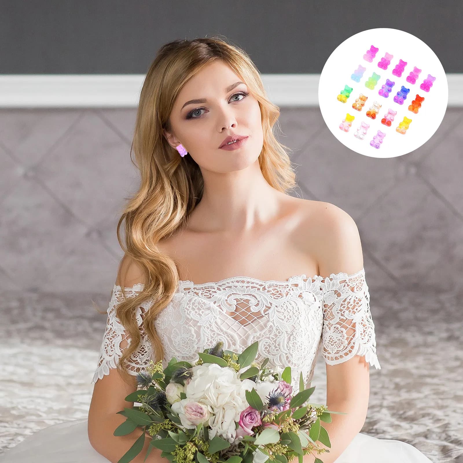 50 Pezzi Ciondoli in Resina per Fai da Te, Accessori Artigianali per Decorazioni Custodie Telefono, Scrapbook, Fermagli per Capelli, Scatole Cancelleria, Cornici, Feste