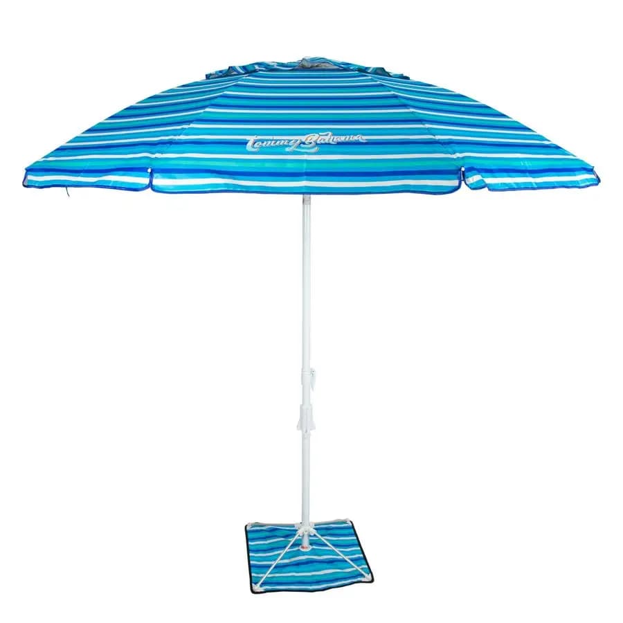 Base for Ombrella from Exterior in Steel, Pesante 36 Libbre, Black, Robusta for Patio and Market