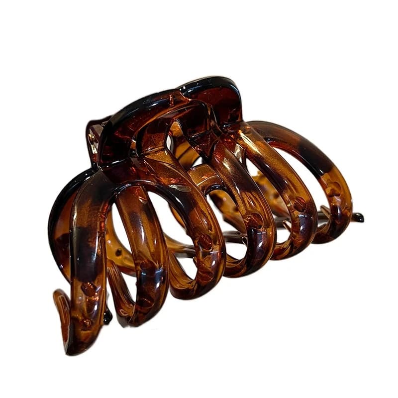 Fermaglio per capelli a forma di zucca in stile francese personalizzato, grande e carino, accessorio per capelli elegante, fermaglio a squalo, copricapo