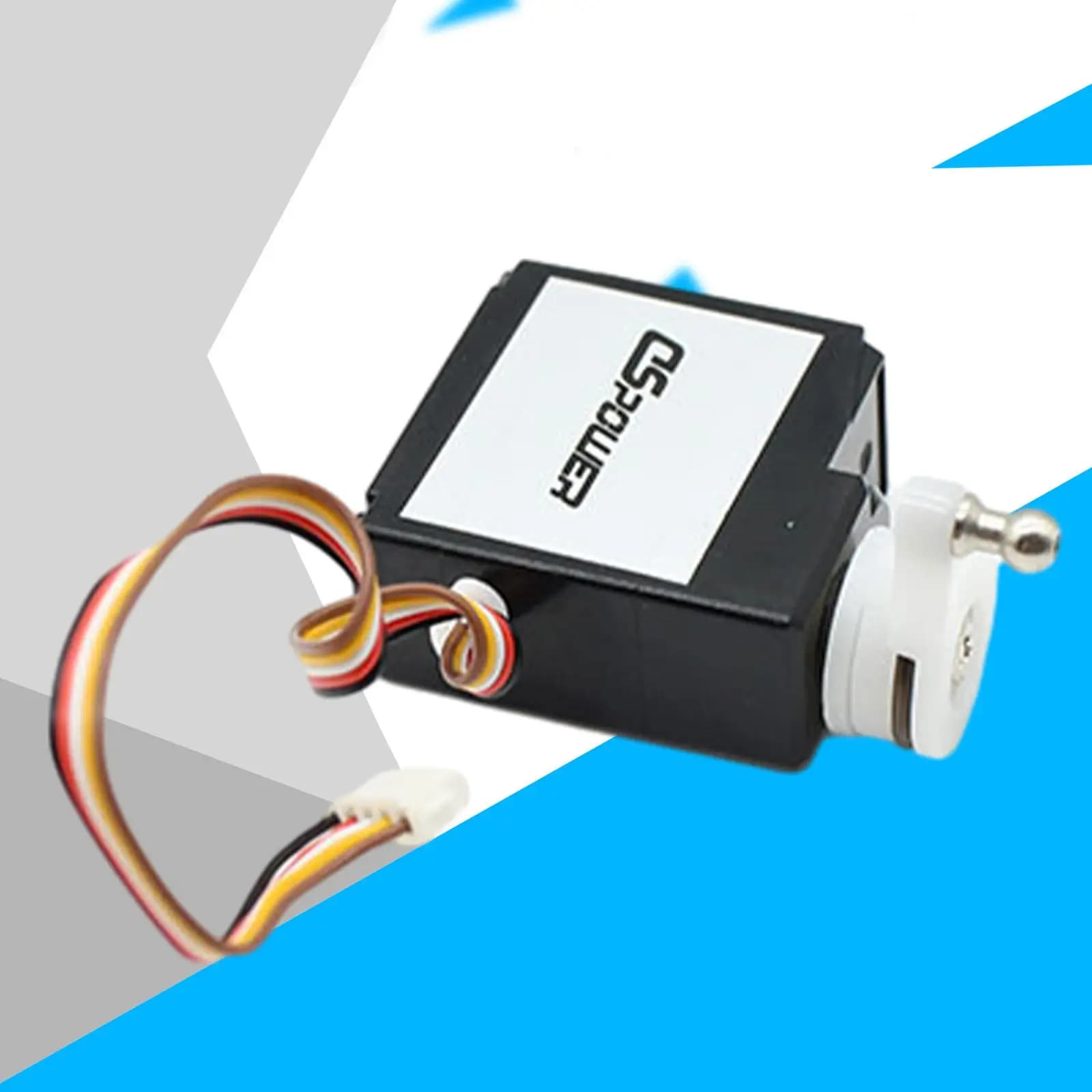 124010 Servo Pezzi di ricambio Aggiornamento durevole Regali per adulti Modello 1/12 Servo per auto per veicoli Wltoys Arrampicata Auto Crawler Forniture