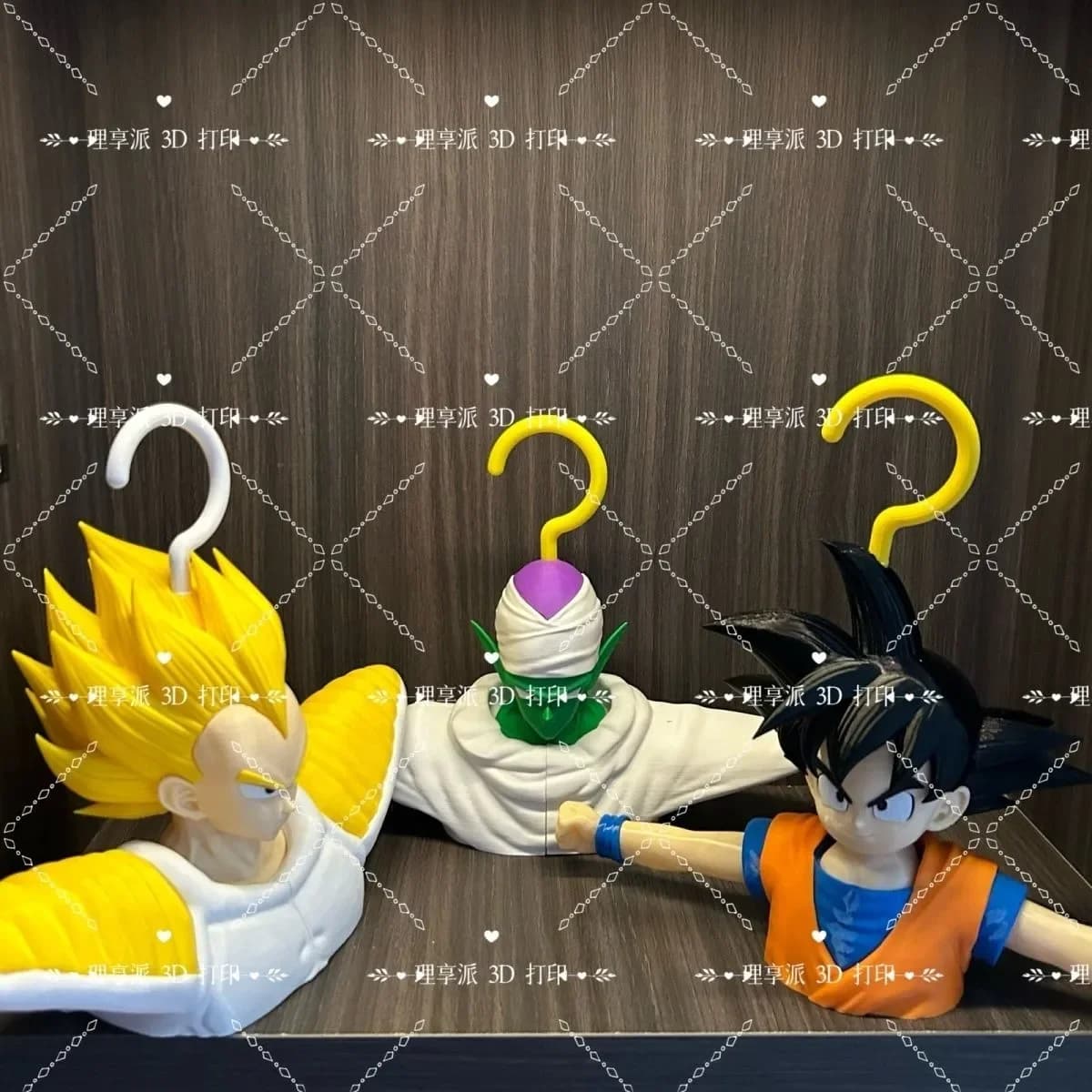 Dragon Ball Anime Peripheral Drying Rack Son Goku Vegeta Ornament Creative Gift Home Closet Decoration For Anime Fans