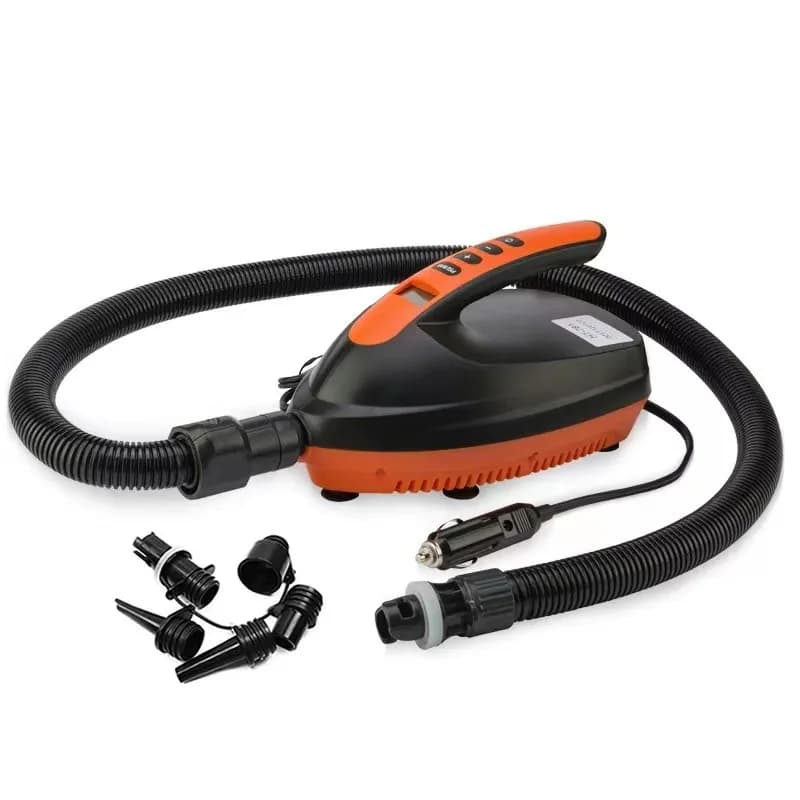 Electric Air Pump 12V High Pressure Inflator For Car Use Inflatable Paddle Board Kayak Dinghy Tent