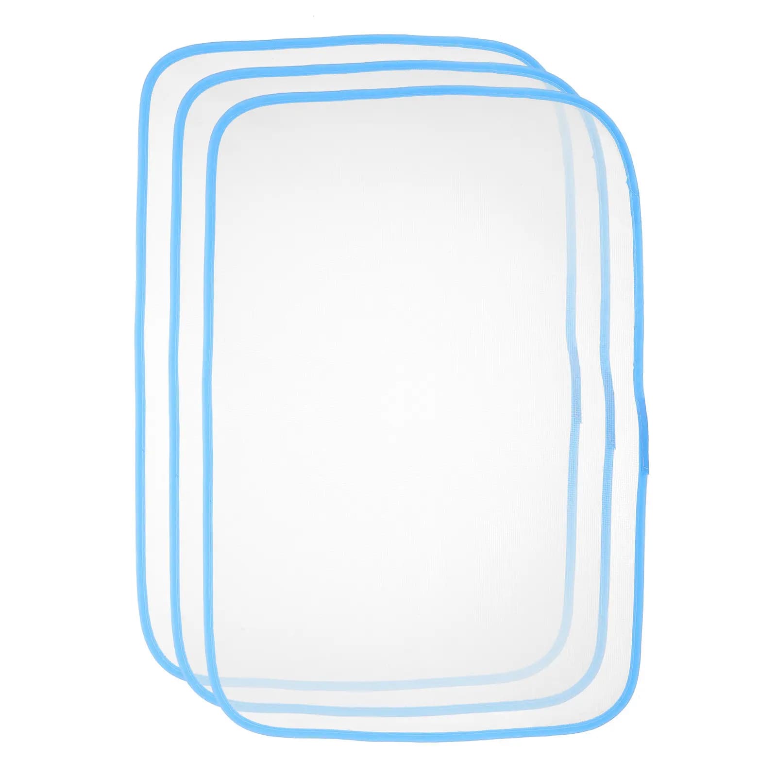 3Pcs Portable Foldable Ironing Mesh Pad High Temp Protective Insulation Pad for Delicate Fabrics Ironing Board Press Mat
