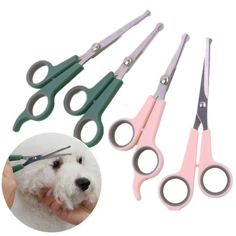 Accessori Professionali Portatili per la Toelettatura di Cani e Gatti con Punta Rotonda in Plastica Resistente