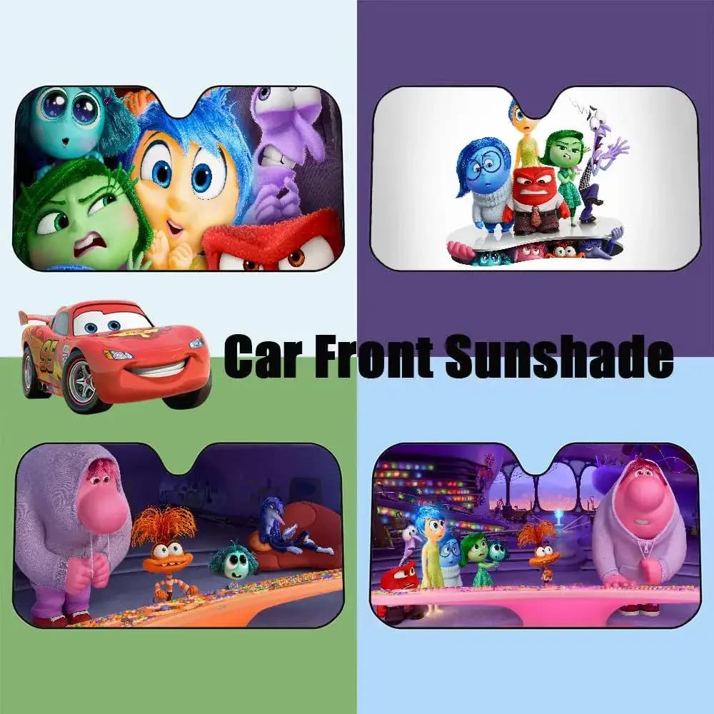 Parasole per auto Inside-Out-2, protezione per parabrezza anteriore, copertura parasole pieghevole resistente ai raggi UV, accessori per auto
