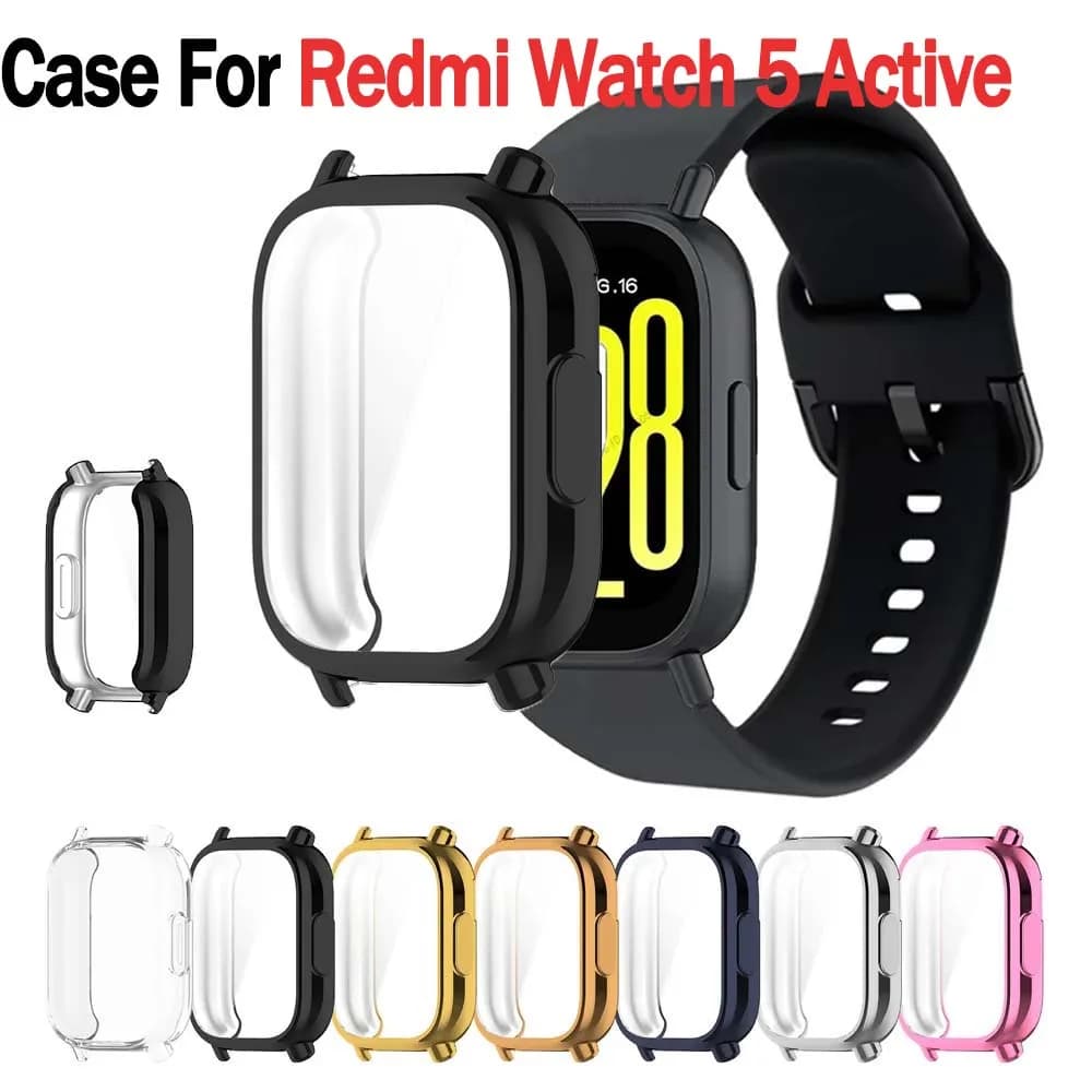 Cover Protettiva in TPU per Redmi Watch 5 Active, Custodia per Smartwatch Sportivo, Versione Redmi 5 Active