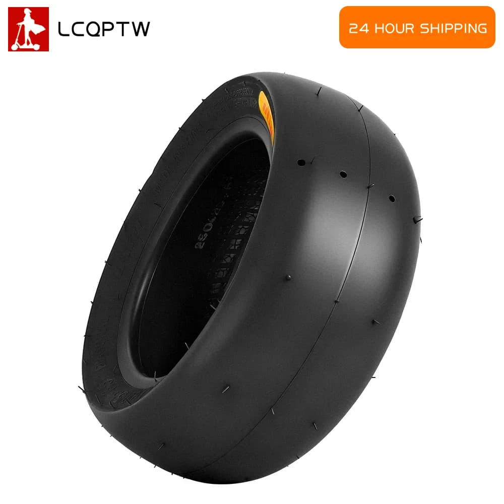 Pneumatico Slick Tubeless 100/55-6.5 Semi-Hot Melt Vacuum per Scooter Dualtron Thunder Ultra 2 Storm Kaabo Wolf Warrior X GT
