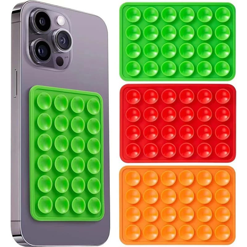 Portable Mobile Phone Silicone Suction Cup Suitable For Leather Case Tablet Computer Mobile Phone Suction Cup