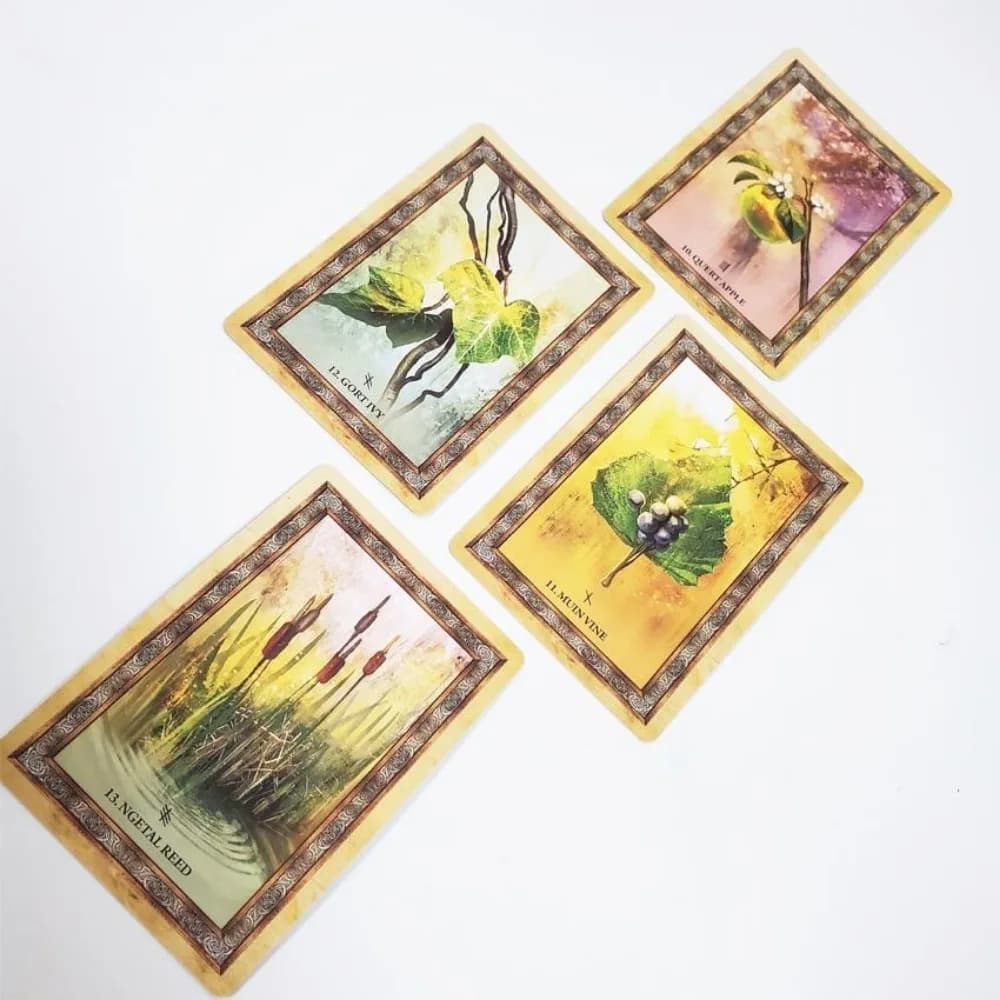 Gioco di carte Oracle dell'albero celtico