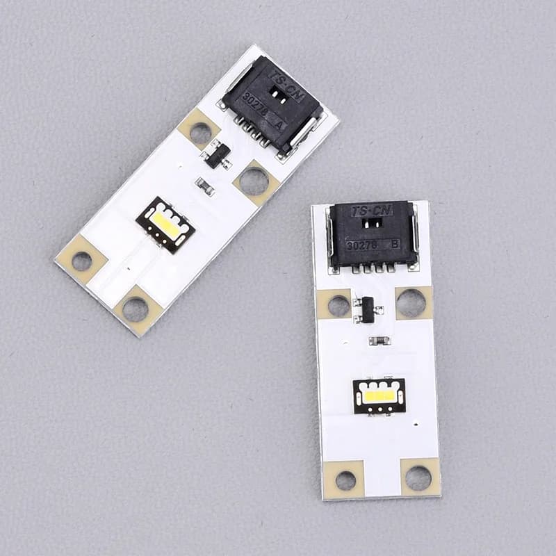 For VW Skoda Octavia 2015 2016 2017 Auto Faro DRL Tube Acrylic Chip Strip Light Guide DRL Strip Plate Edge