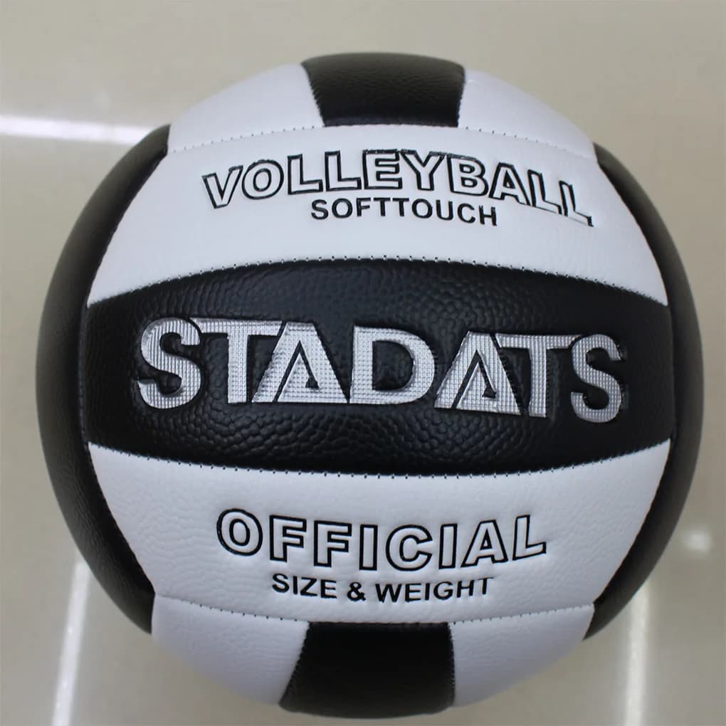 Professional Size Volleyballs 5 Soft PU Loss Proof Beach Balloons for Middle School Training Coffee