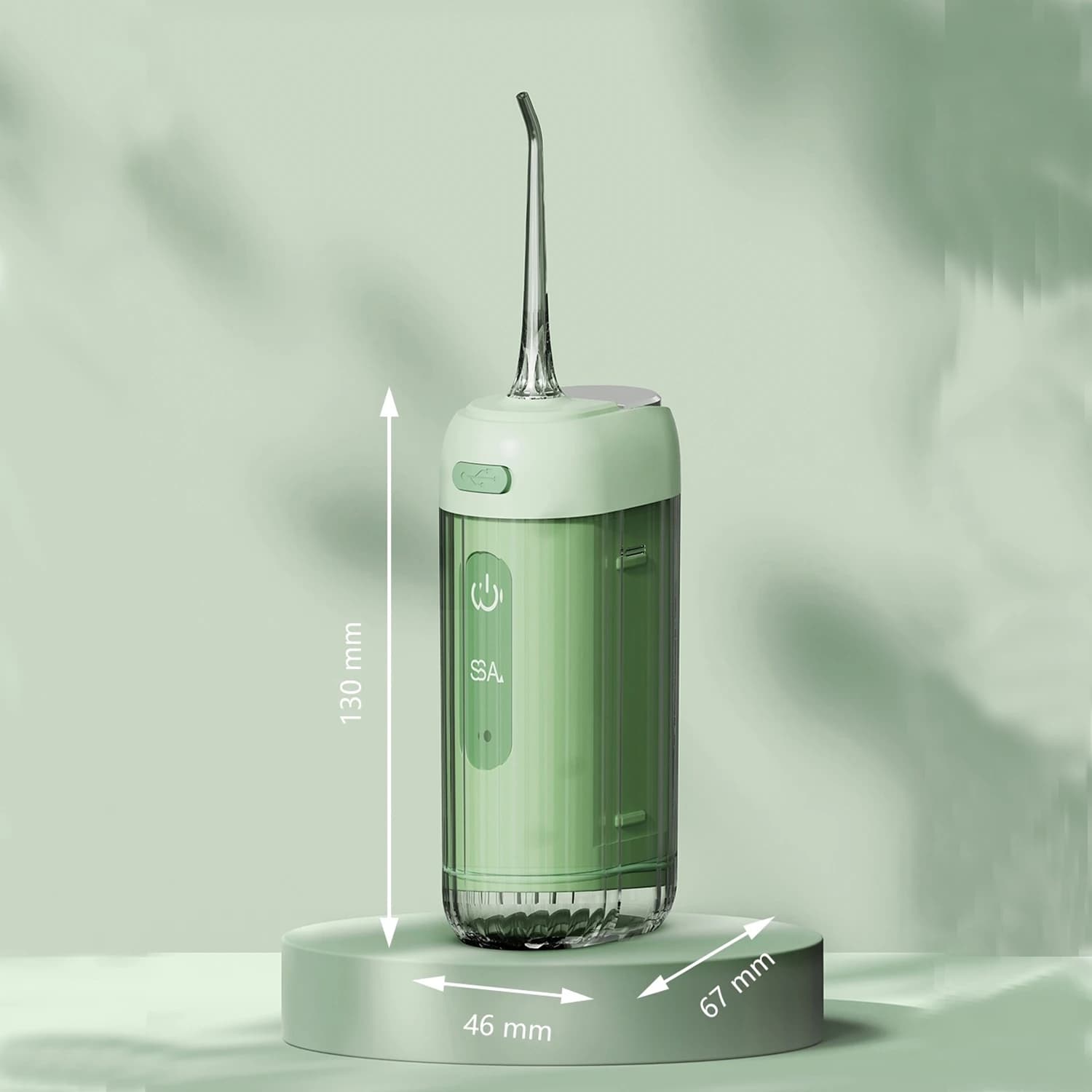 Waterproof Oral Sprinkler, Wireless Hydropulsor, High Frequency Vibration Whitening Teeth, Yellow Stains Removal