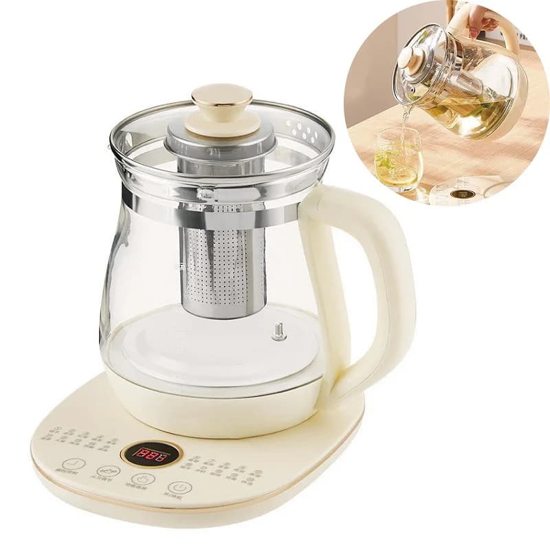 1.8L Health Kettle Office Automatic Glass Tea Maker Home Electric kettle Smart Baby Electric kettle 220V