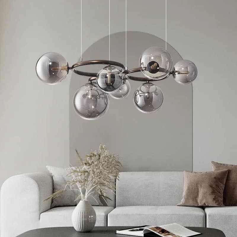 Moonriver Illuminazione Fagioli magici Lampadario Moderno Creativo Lampada a sospensione Salotto Sala da pranzo Lampada a sospensione per la decorazione domestica Lustri