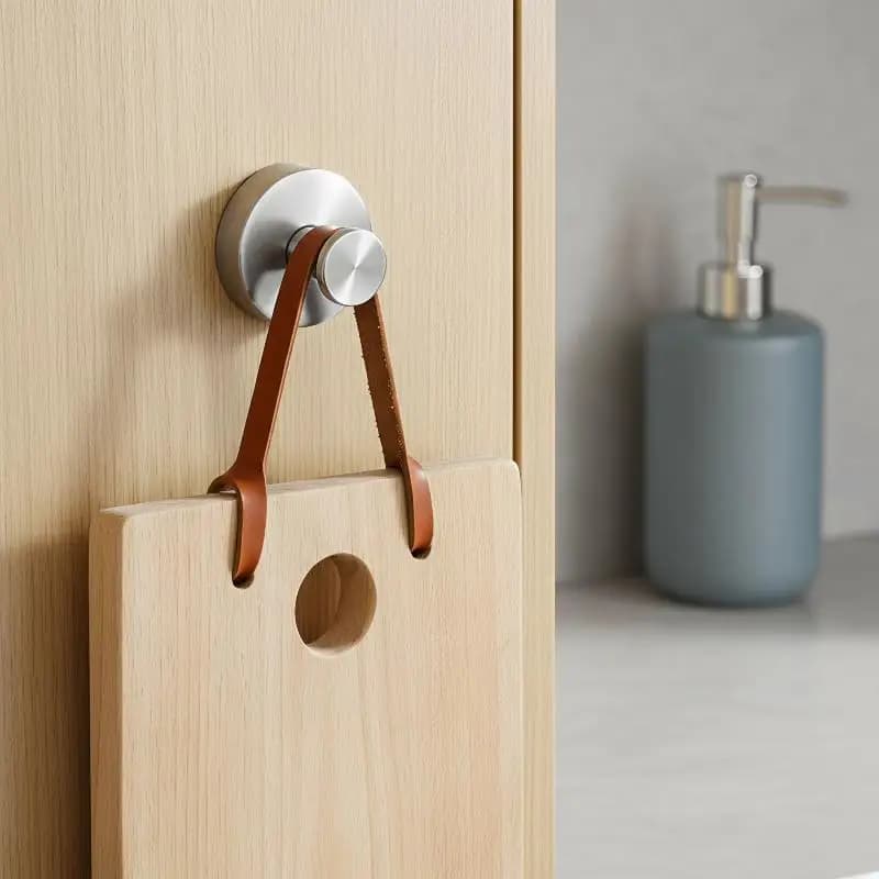 No Drilling Waterproof Stainless Steel Suction Cup Hooks Reusable Wall Hangers 2/4Pcs for Coat Hats